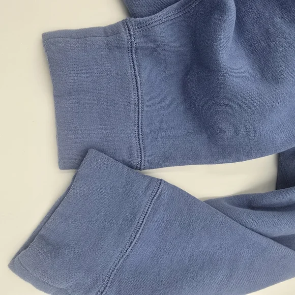 Polo Ralph Lauren 1992 Hoodie Medium Cotton-Blend Logo Fleece Pullover Blue - Picture 5 of 9